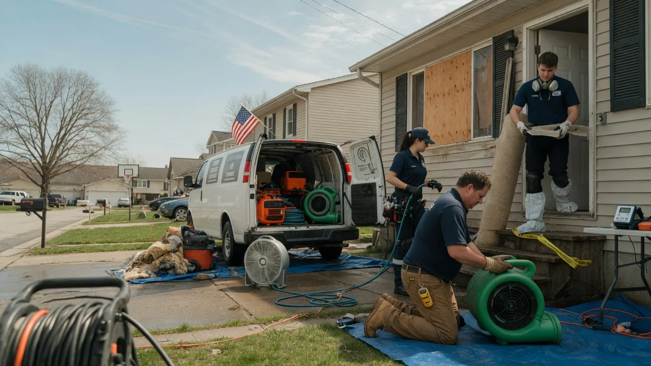 Water Damage Restoration in Naponee, NE near me